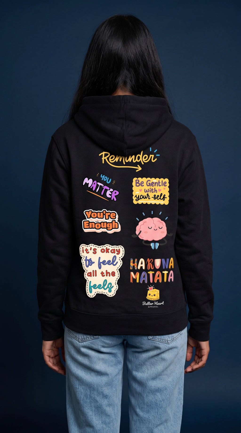 HEALING BLACK HOODIE