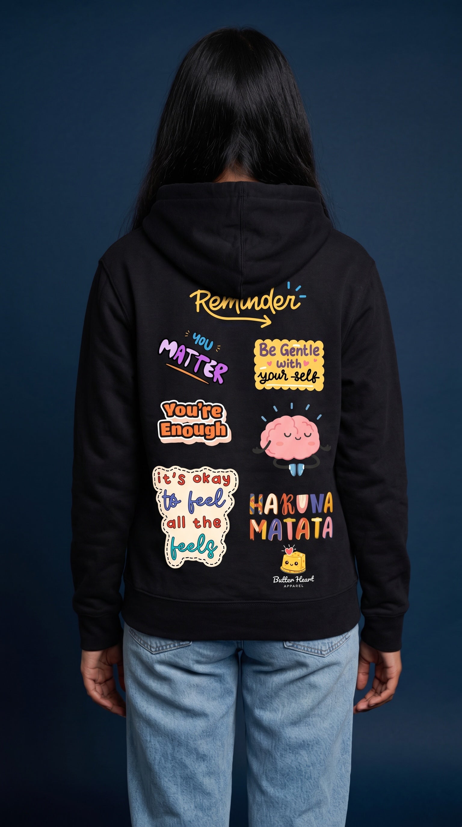 HEALING BLACK HOODIE