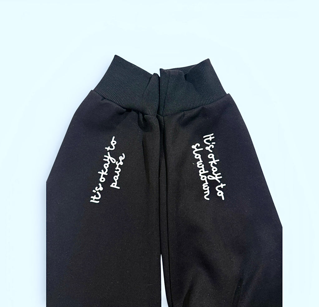TIRED BLACK HOODIE