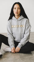ANXIOUS GRAY HOODIE